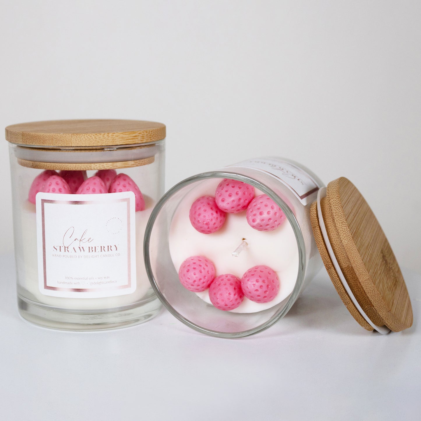 Strawberry Cake Scent Candle